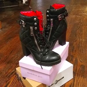 G by Guess black boots